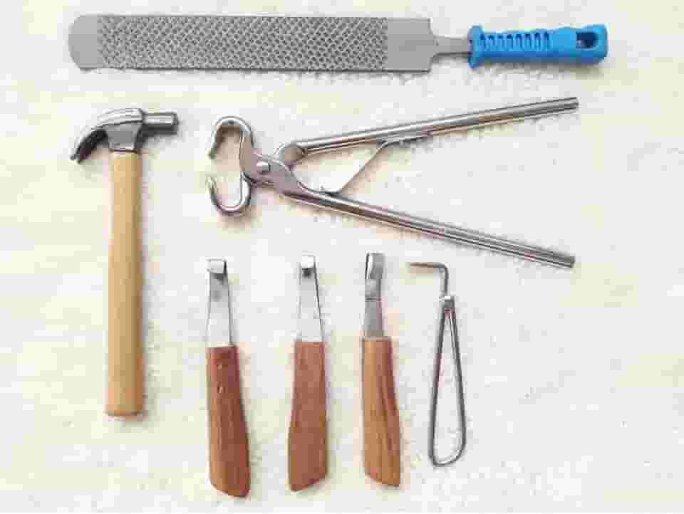 Casqueamento Jogo De Rinete/Rineta Grosa Torquesa Martelo