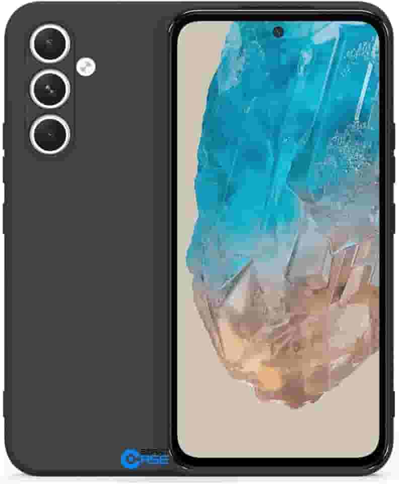 Capa Capinha Case Premium Anti Impacto Preta com Proteção de Câmera para Samsung Galaxy M35