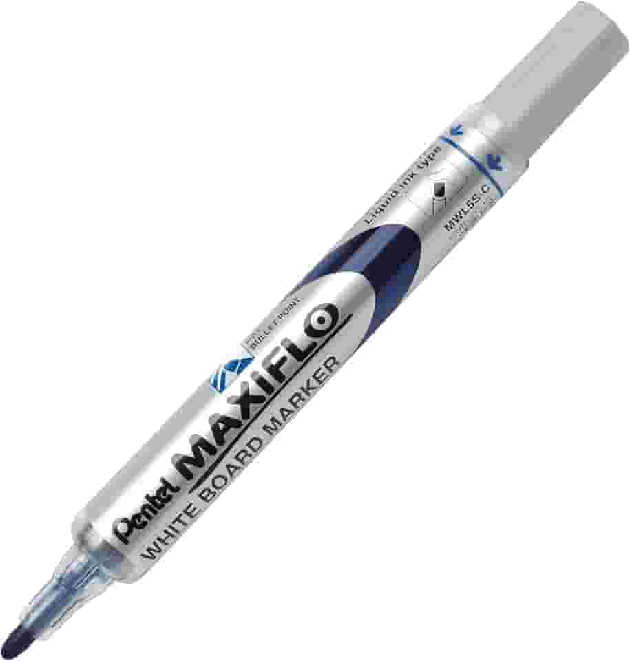 Pentel Marcador Para Quadro Branco MAXIFLO Ponta Fina 4.0mm Azul MWL5S-C