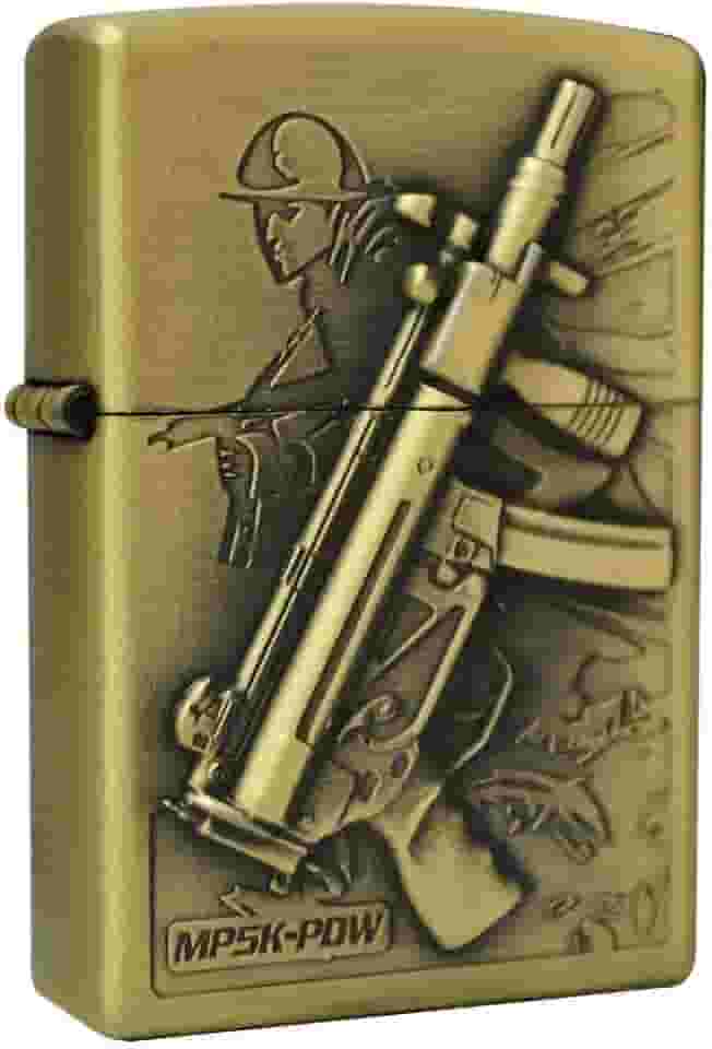 RDC Isqueiro Fluido Decorado Recarregável Metal Moderno