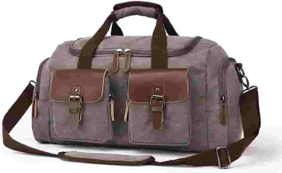 Mala De Viagem De Bordo Masculina Ideal Para Cabine Leve Resistente Prática Para Executivos Compacta E Moderna - ZAFIN (Cinza)