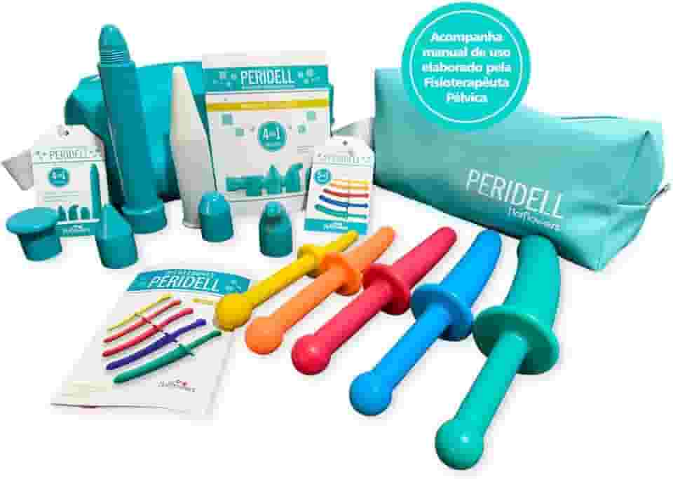 Fisioterapia Pélvica Combo Dilatadores Dell E Peridell Vaginais Anais