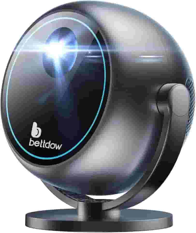 [Foco elétrico]Bettdow Mini Projetor Portatil 360° Tv Android 11/ios 4k 1080p 9000 Lumens, Smart Projetores Retroprojetor 180 ANSI, WIFI 5G+2.4G BT 5.0, Eletronico Correção Trapezoidal-CINZA