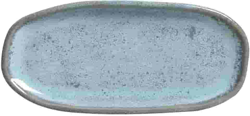 Porto Brasil Conjunto com 4 Travessas Oval Rasa Mini Orgânico Breeze 16,5X8cm