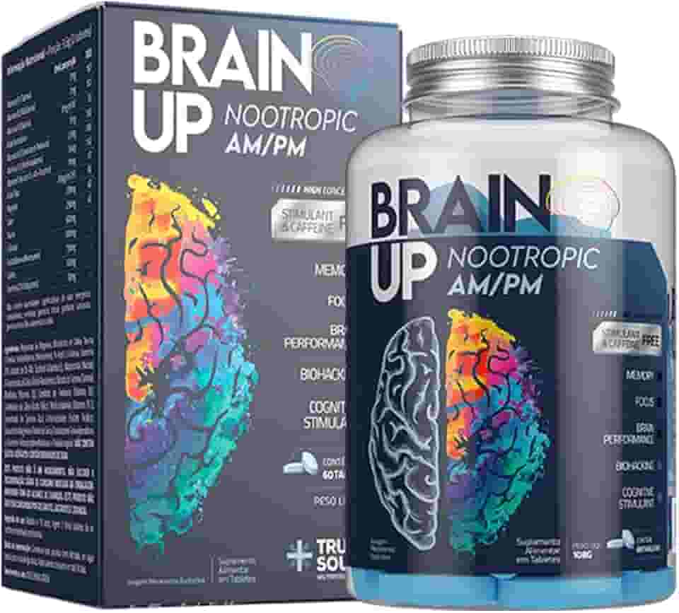 Nootrópico Brain Up AM/PM 60 tabletes True Source