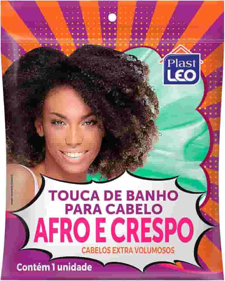 Plast Leo Touca De Vinil Para Cabelos Afros E Crespos | (Ref.: 636)