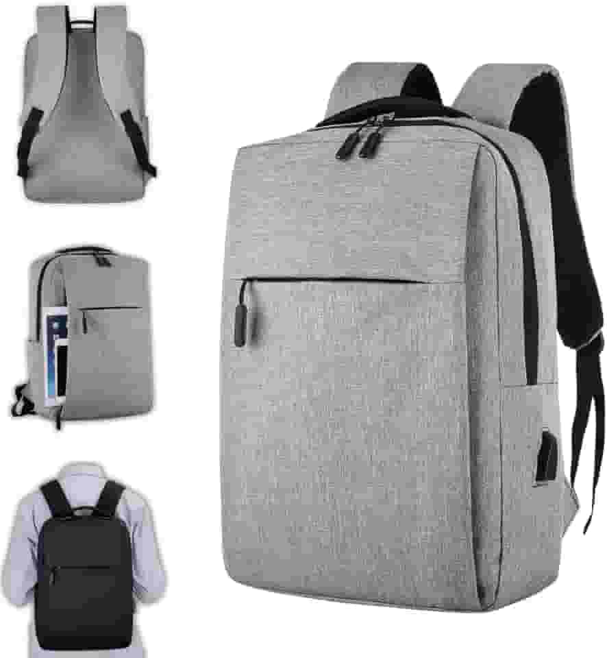 Mochila Executiva Notebook Slim Faculdade Trabalho Viagem Passeio Reforçada com Porta USB 15,6'' | Marca Izal®