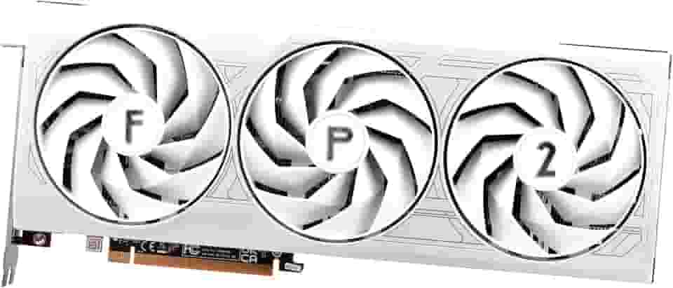 Placa de video Sapphire Pure AMD Radeon RX 7700XT 12GB Edição Frost Punk 2