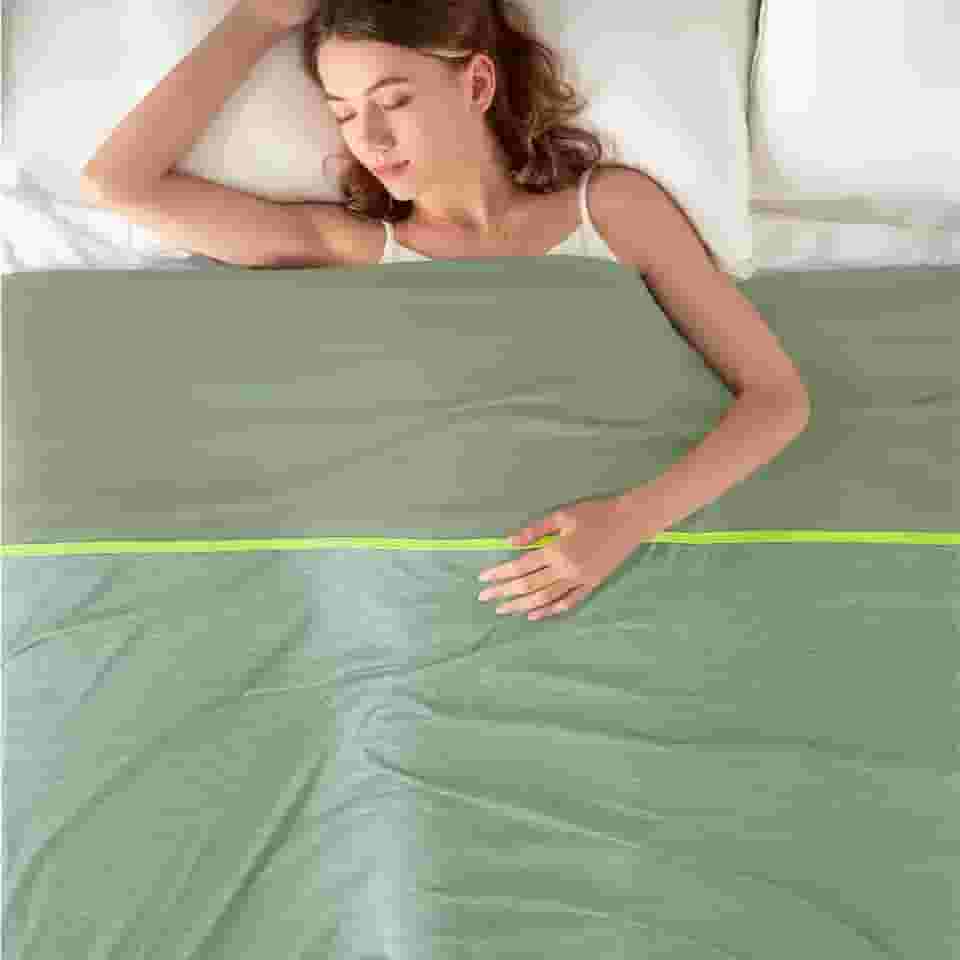Topcee Cobertor refrescante (tamanho king 228 x 272 cm) para suores noturnos, absorve o calor para manter os adultos frescos em noites quentes, Q-Max 0,5 cobertores refrescantes para dormir quentes,