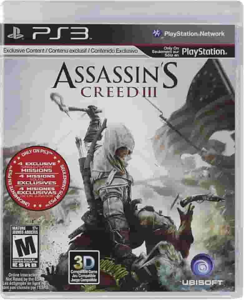 Jogo PS3 Assassins Creed III - Ubisoft