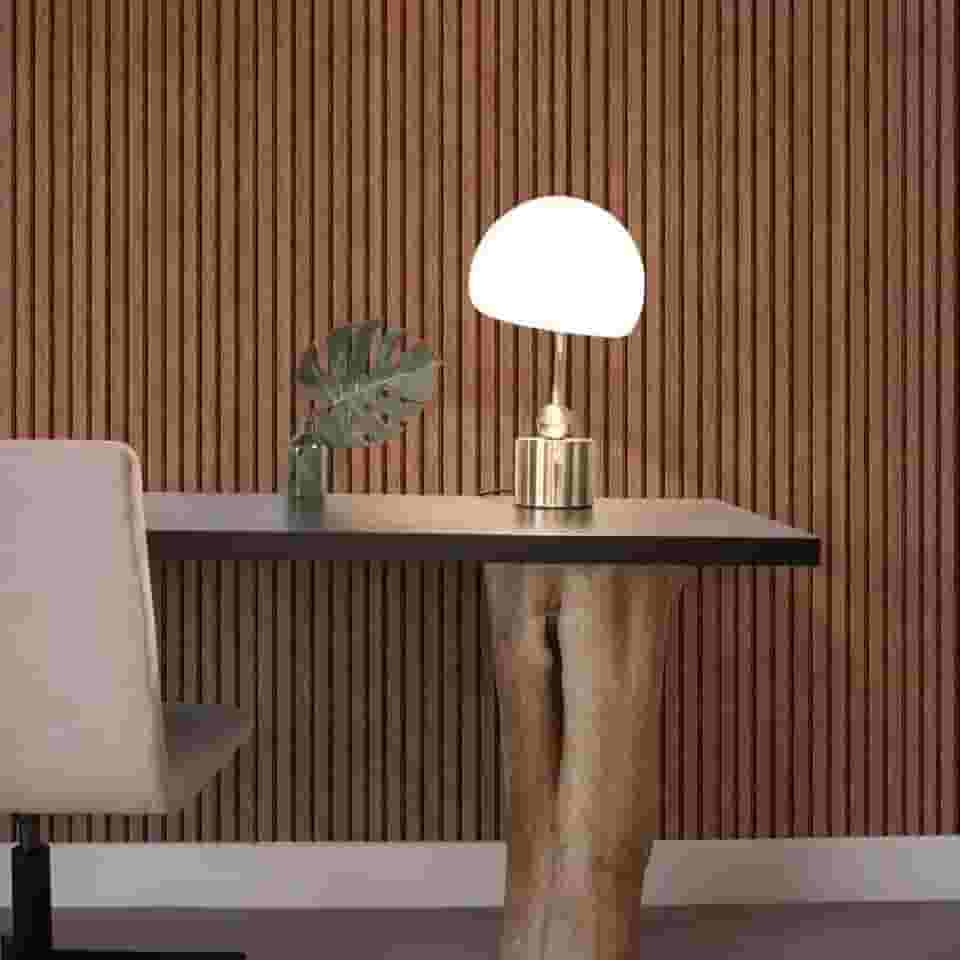 Papel De Parede Autocolante Adesivo Lavavel 3d (Madeira Ripado Louro Freijo)