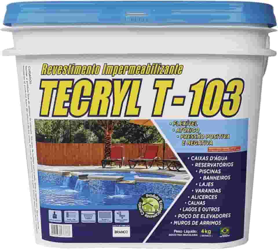 Manta Acrilica Impermeabilizante Tecryl T-103 4KG