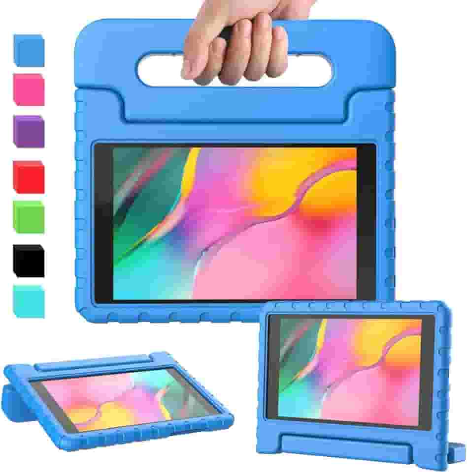 Capa Infantil Anti Impacto para Galaxy Tab A9 8,7'' SM-X110 SM-X115 2023, Azul, Evita Quedas, Solavancos e Arranhões