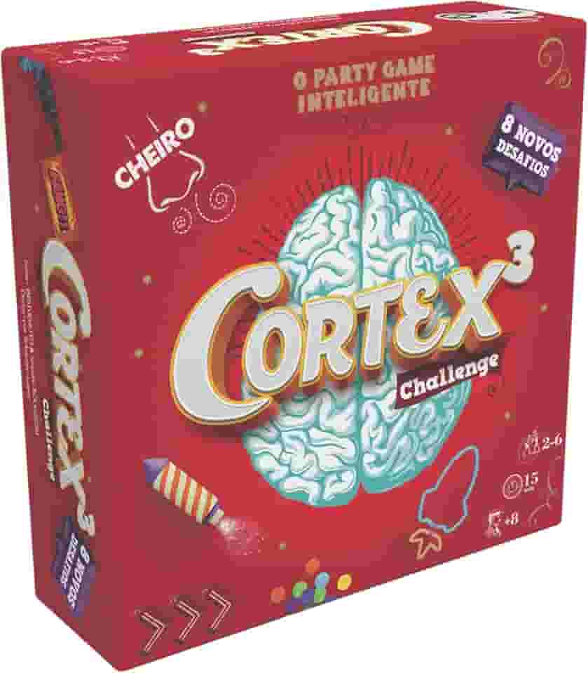 Galápagos, Cortex: Challenge 3, Jogo de Tabuleiro e Desafios para Amigos, 2 a 6 jogadores, 15 minutos por partida