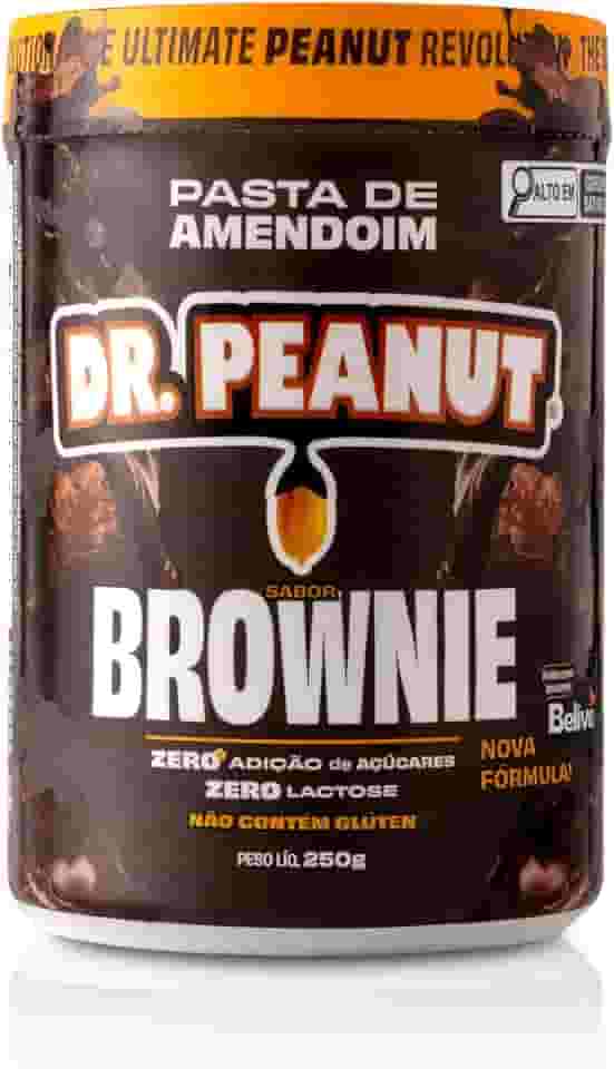 DR. Peanut Pasta de Amendoim Brownie 250G - Com Whey Protein