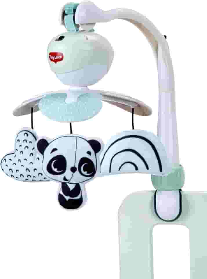 Móbile para Berço e Carrinho Tiny Love, Take Along, Black & White Decor