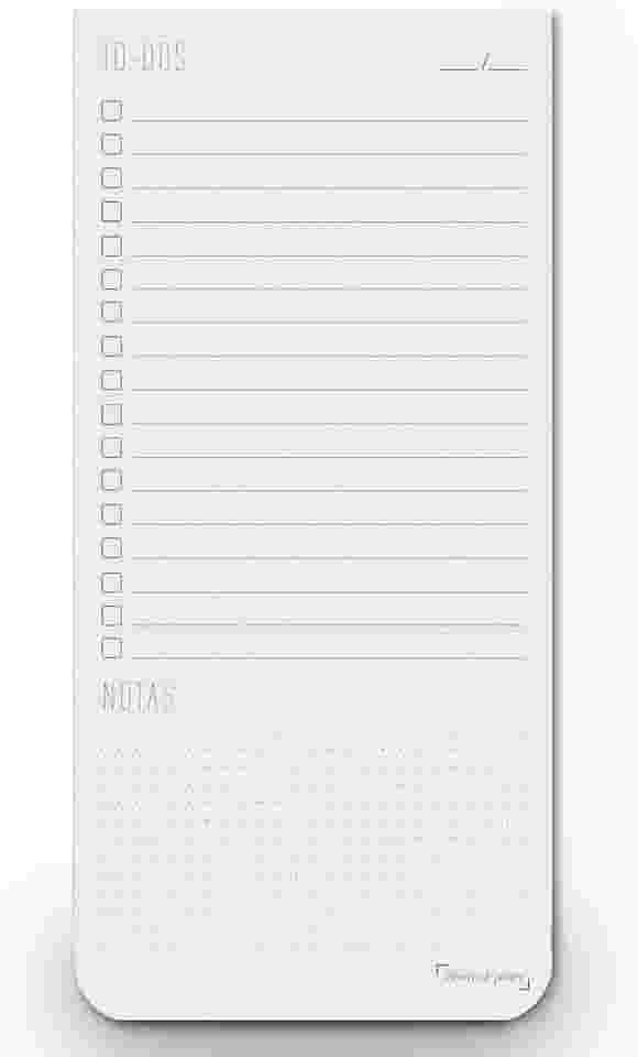 Bloco Checklist 50 folhas