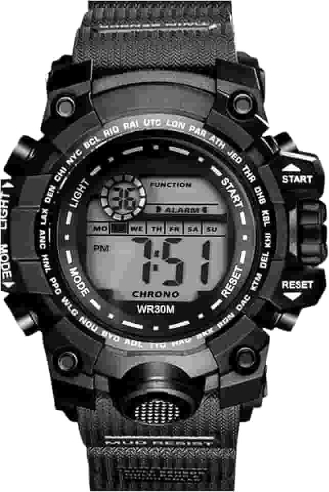 Relógio Masculino Esportivo 30m À Prova D'Água Cronometro + Caixa Presente + Óculos Tático Police Moda Militar