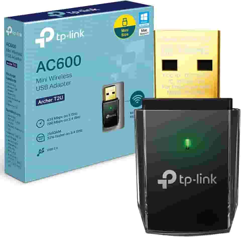 Adaptador USB Wireless TP-Link Archer T2U, Dual Band