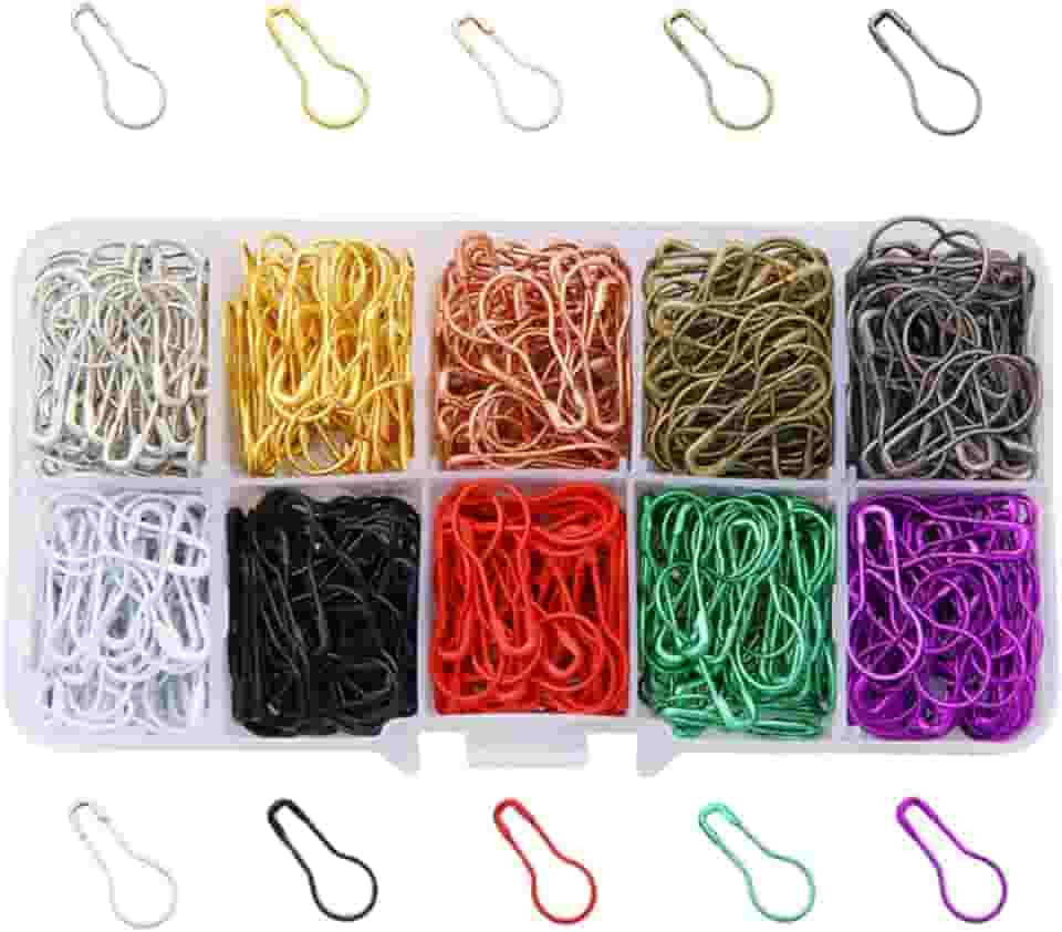 Marcadores de ponto em forma de cabaça lindos marcadores de ponto de metal acessórios de tricô marcadores de ponto para crochê