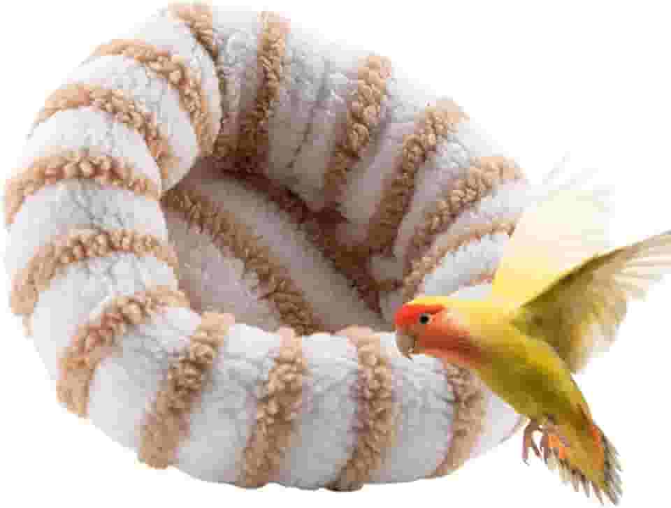 Casa de cobaia, ninho de algodão para hamster, Esconderijos de cobaia de hamster de Natal, Ninho de dormir de hamster bonito e, casa de dormir de inverno para interior e exterior Puchen