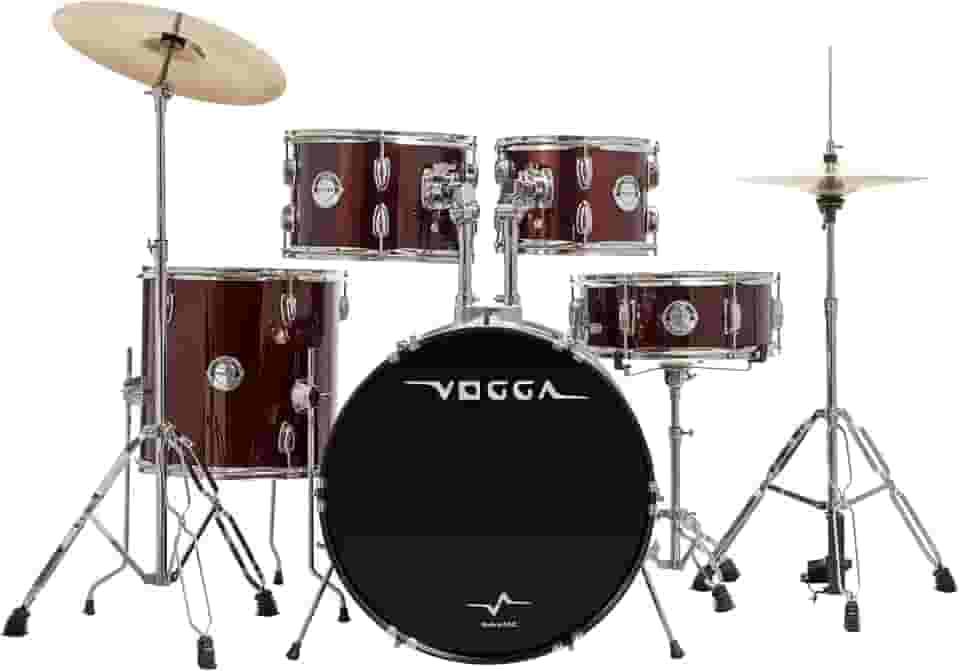 BATERIA ACÚSTICA VOGGA JAM BUMBO 20" VPD420 WRD (WINE RED)
