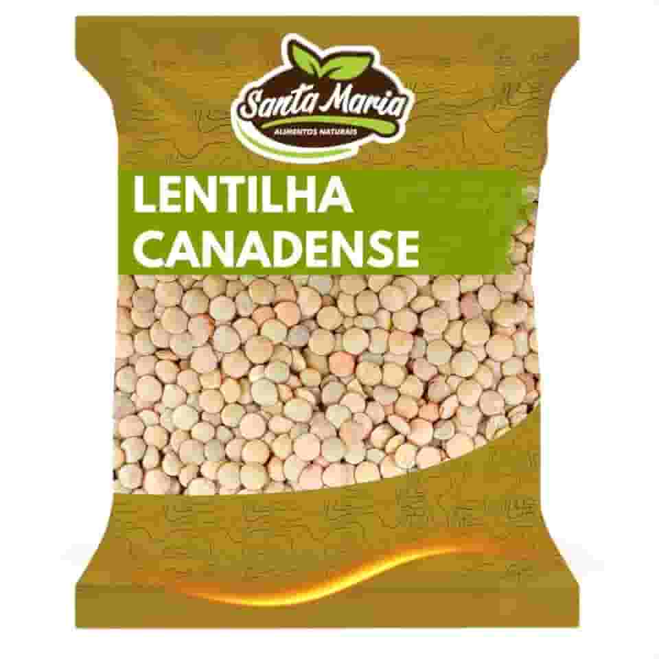 Lentilha Canadense 1 kg - Santa Maria