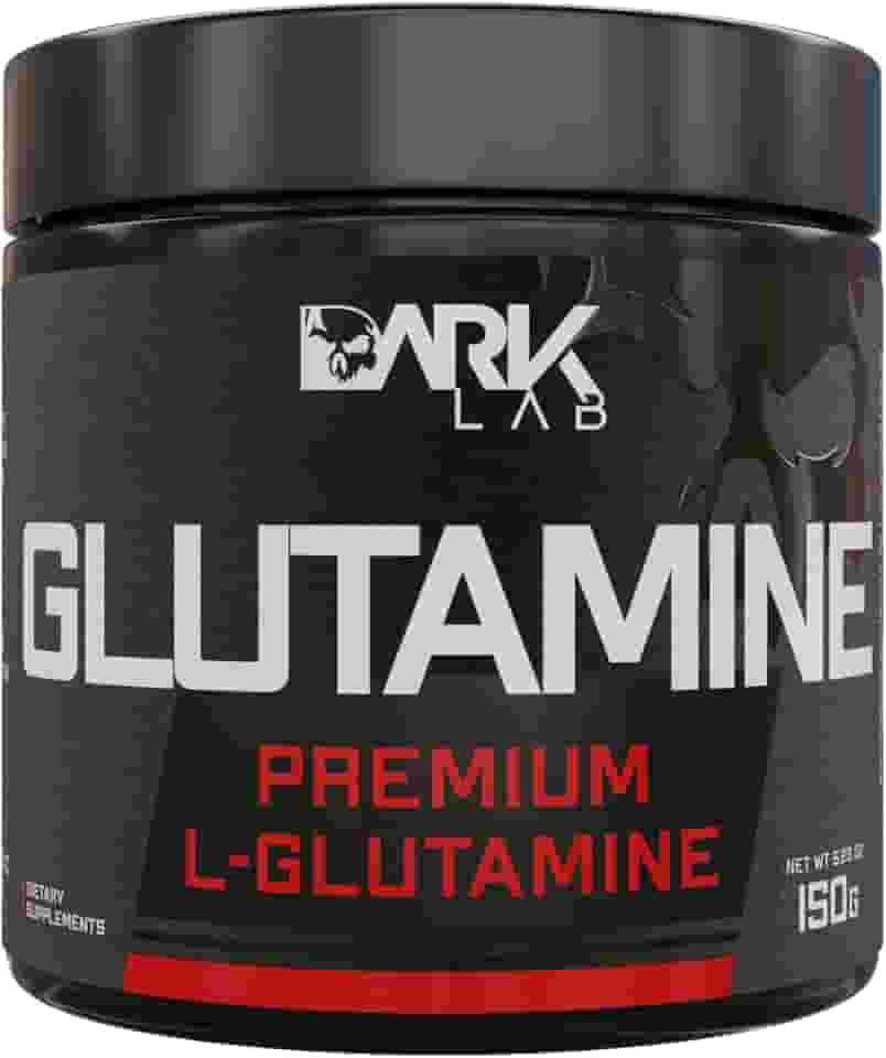 Glutamina Dark Lab 100% Pura, 150g, Recuperação Muscular e Sistema Imunológico