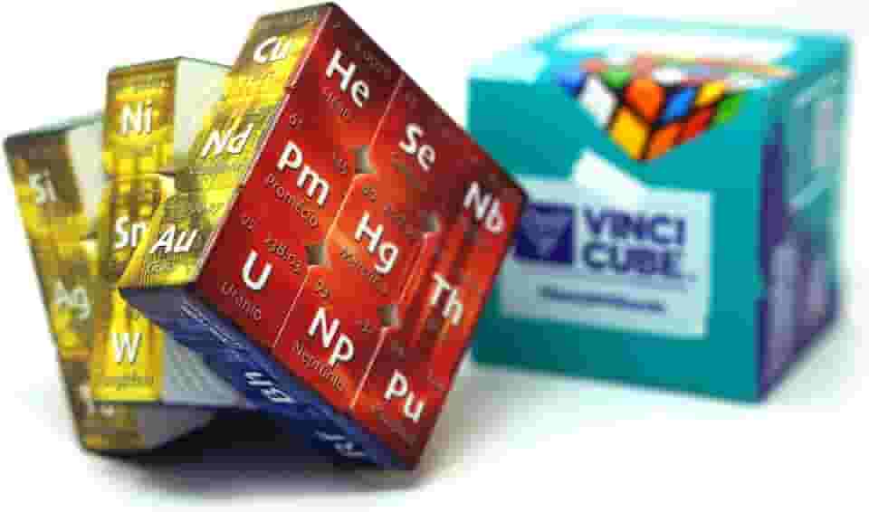 Cubo Mágico Manual do Mundo Tabela Periódica - Cubo Mágico Personalizado Profissional