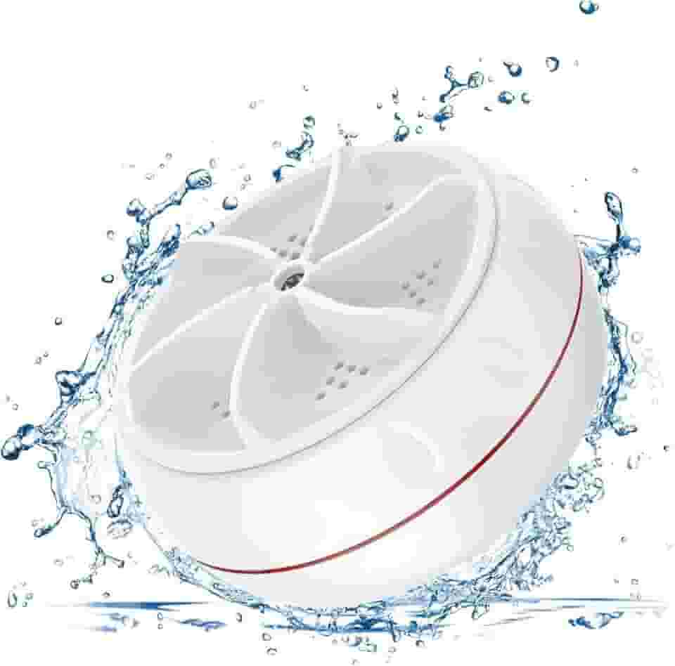 【Mini Máquina de Lavar Roupa Portátil】Compacta,Dobrável e Eficiente, Ideal para Viagens, Apartamentos e Lavagem de Roupas Delicadas