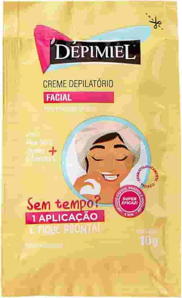 Creme depilatório facial sachê 10g Depimiel