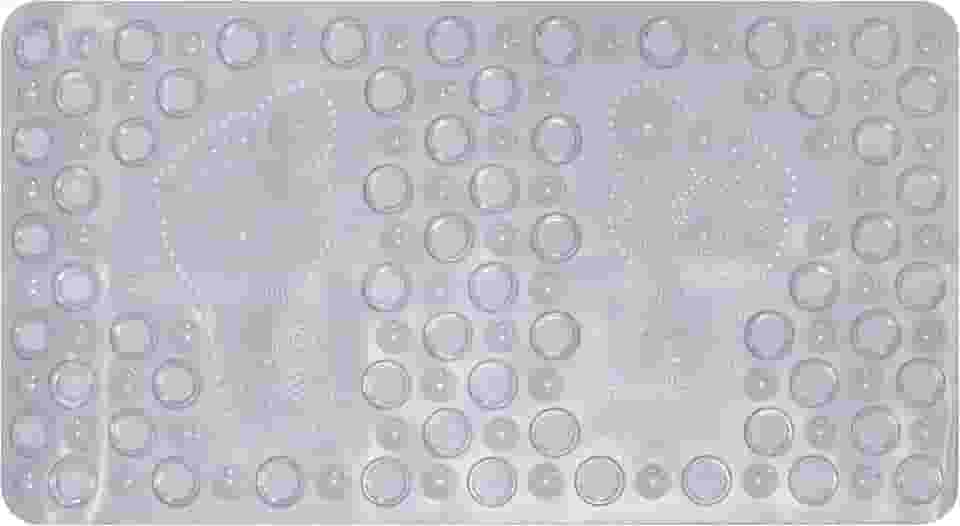 TAPETE DE BOX AQUA RETANGULAR 66X36CM INCOLOR 6636R