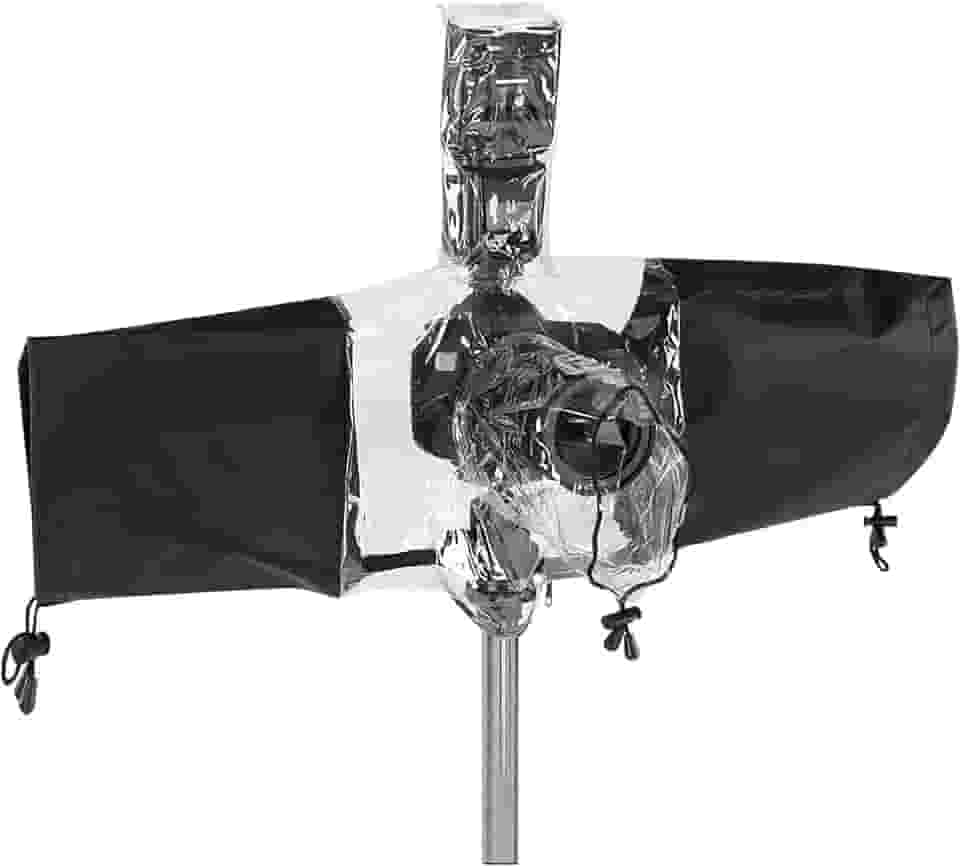 Capa de chuva profissional à prova d'água para câmeras Canon, Nikon, Sony Fuji e mais com lente, acessórios de câmera para fotografia e equipamento de chuva