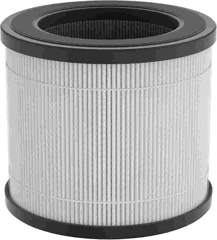 Filtro de ar silencioso para purificador de ar de reposição que filtra 99,97% de 0,01 mícron, fumaça e partículas（1 unidade)