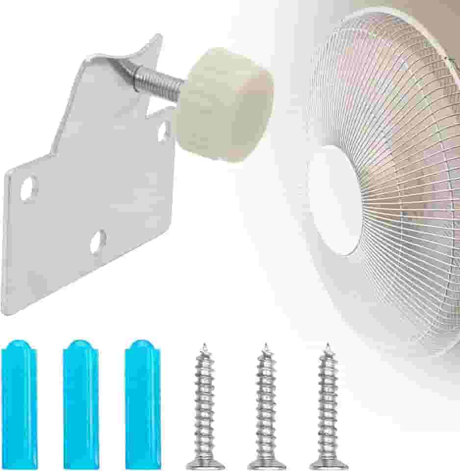 Suporte de montagem para ventilador de parede, suporte de ventilador de parede resistente, suporte de parede de aço sólido com parafusos de fixação, suporte oculto para a maioria dos ventiladores