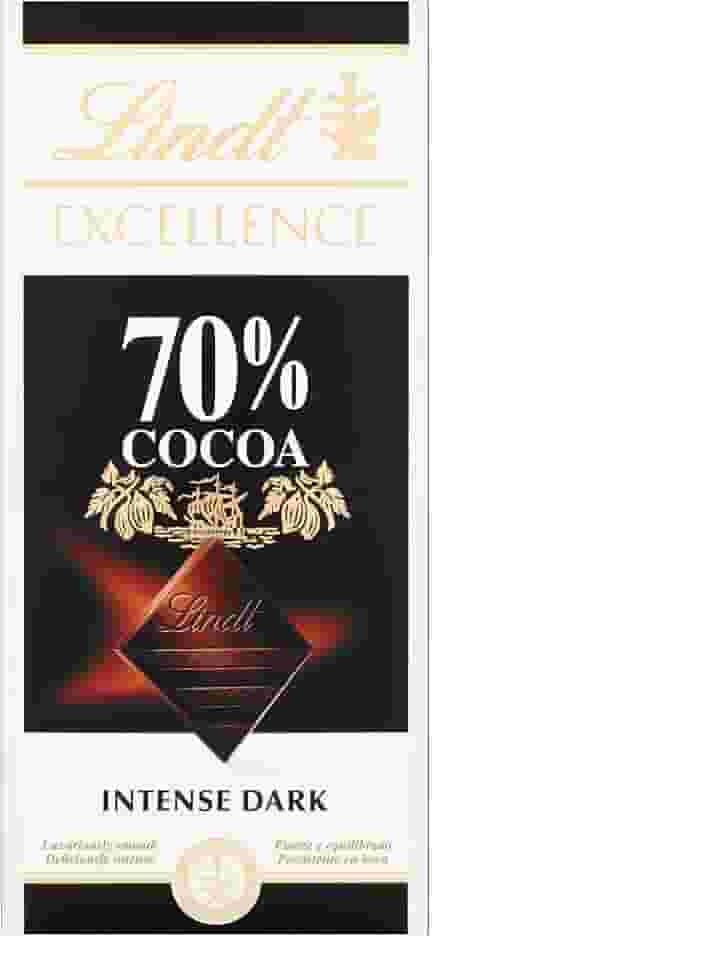 Chocolate Lindt Excellence 70% Cocoa Dark 100G