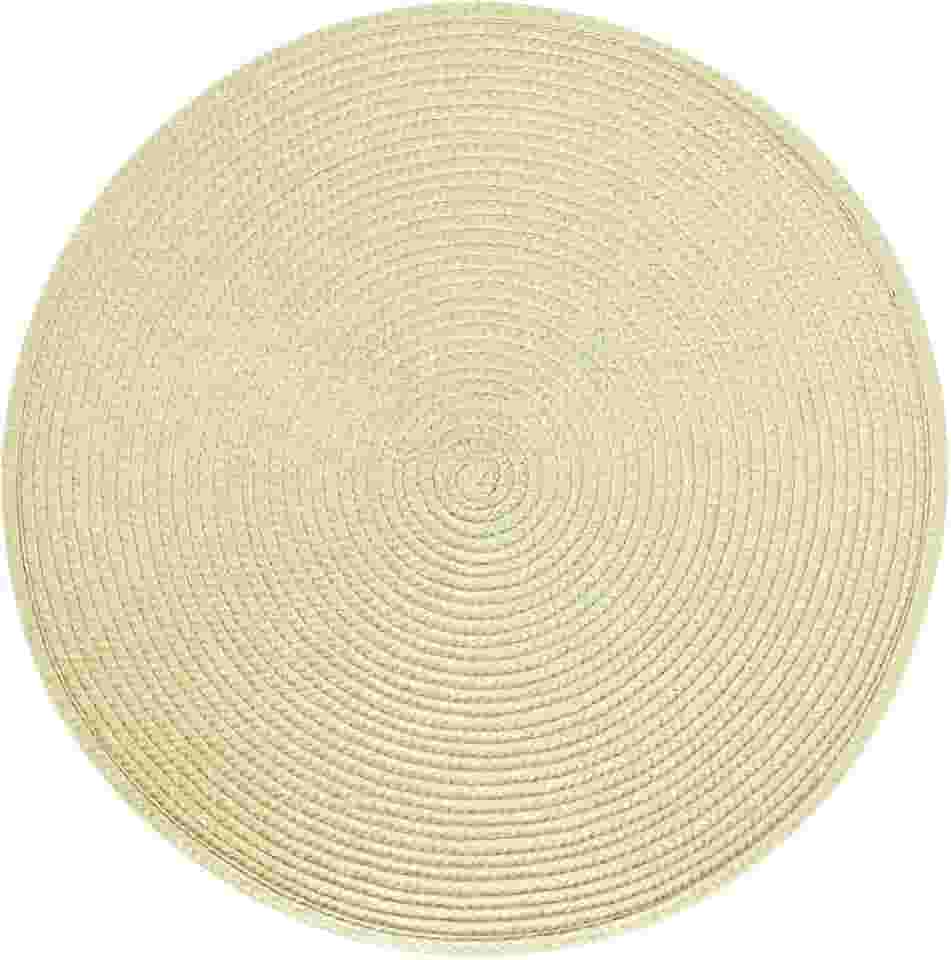 Mimo Style Redondo Lugar Americano, Verde, 38 x 38 cm