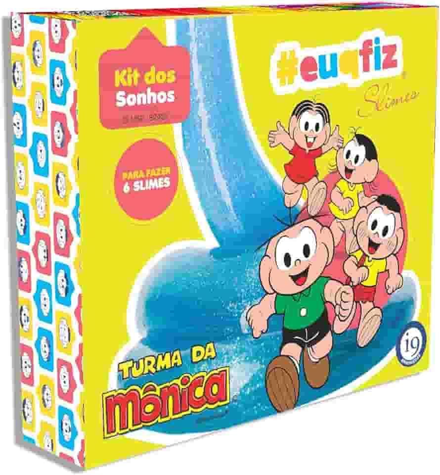 i9 Brinquedos Slime Kit dos Sonhos Turma da Mônica