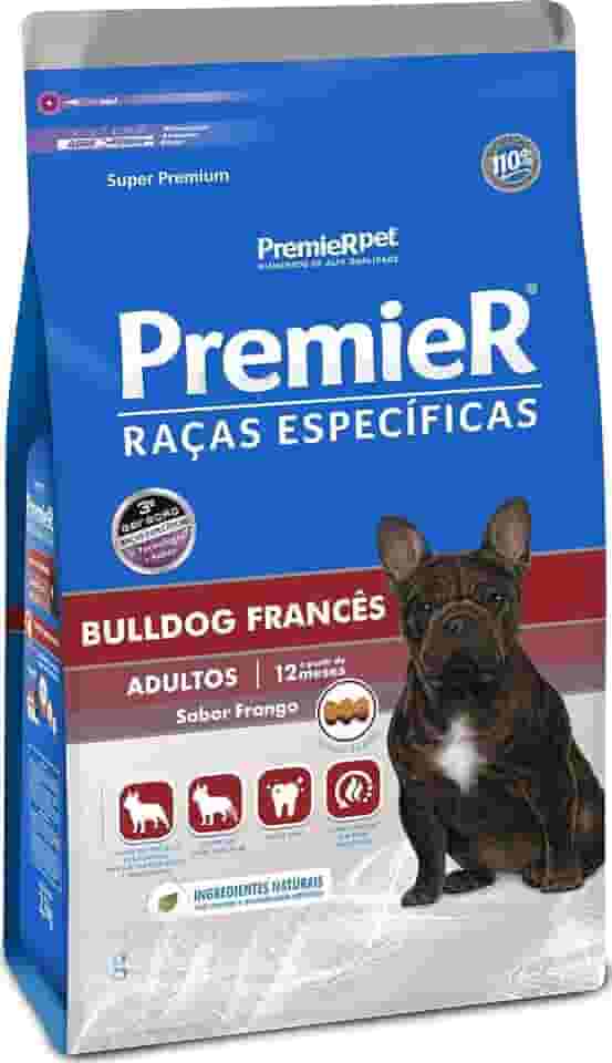 Premier Pet Ração Premier Raças Específicas Bulldog Francês Para Cães Adultos 2 5Kg Raça Adulto