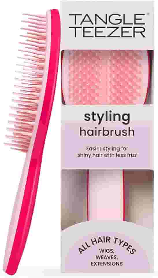 Tangle Teezer - Escova de cabelo para finalização The Ultimate Styler para todos os tipos de cabelo, úmido e seco. Cor: Rosa