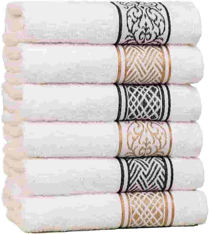 Panos de Copa Luxure (6 unid.) – Toalhas Gourmet Encorpadas e Elegantes para Cozinha (Sortidos)