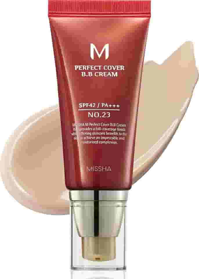 BB Cream M Perfect Cover Missha Natural Beige - 23