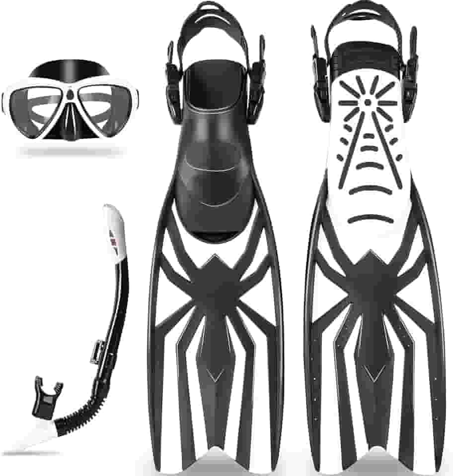 Nadadeira Power Fin, Nadadeira Natação, Kit de Mergulho, Pe de Pato Natacao, Nadadeira, Pe de Pato, Pé de Pato, Mascara de Mergulho, Máscara de Mergulho, Snorkel Adulto