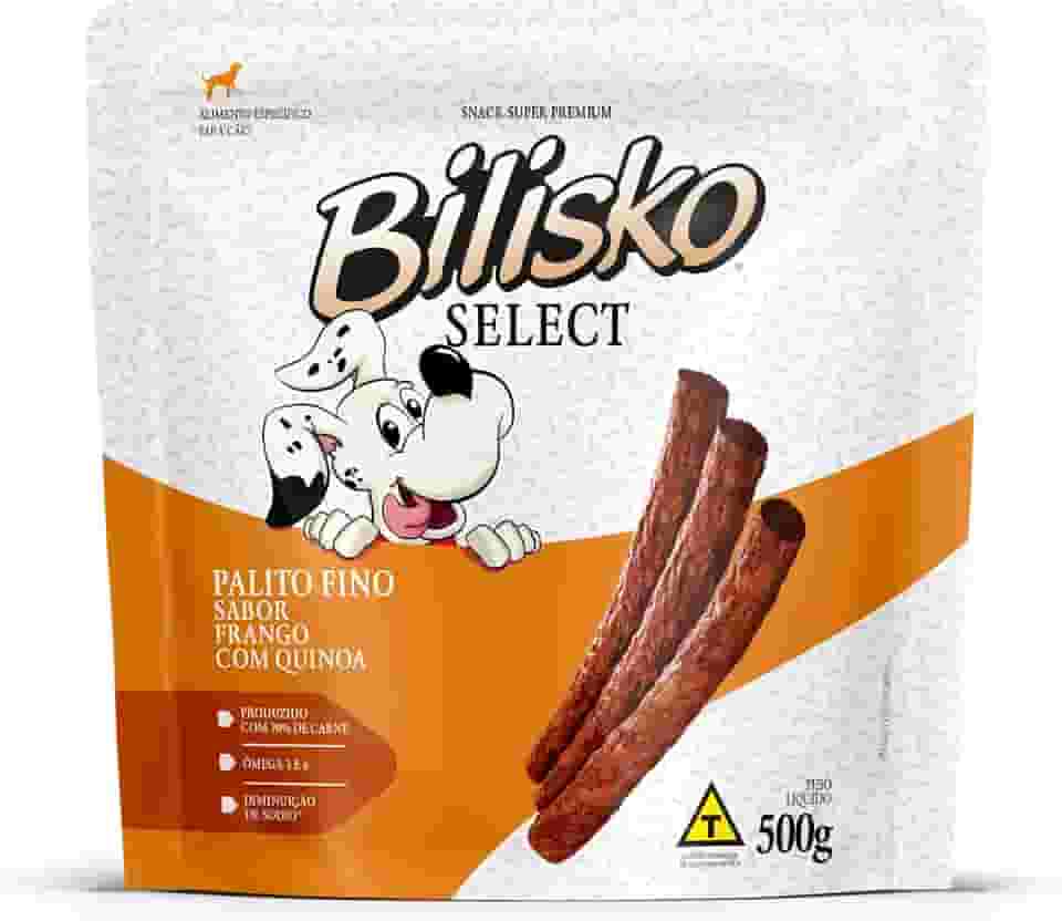 Bilisko Petisco Palito Fino Sabor Frango Para Cães - 500G