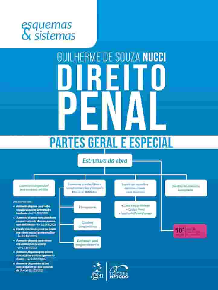 Direito Penal - Partes Geral e Especial - Esquemas & Sistemas - 10ª Edição 2026