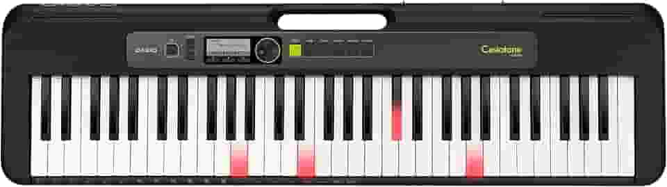 Teclado Musical CASIOTONE LK S250 CASIO Preto 61 Teclas Iluminadas APP Chordana Play