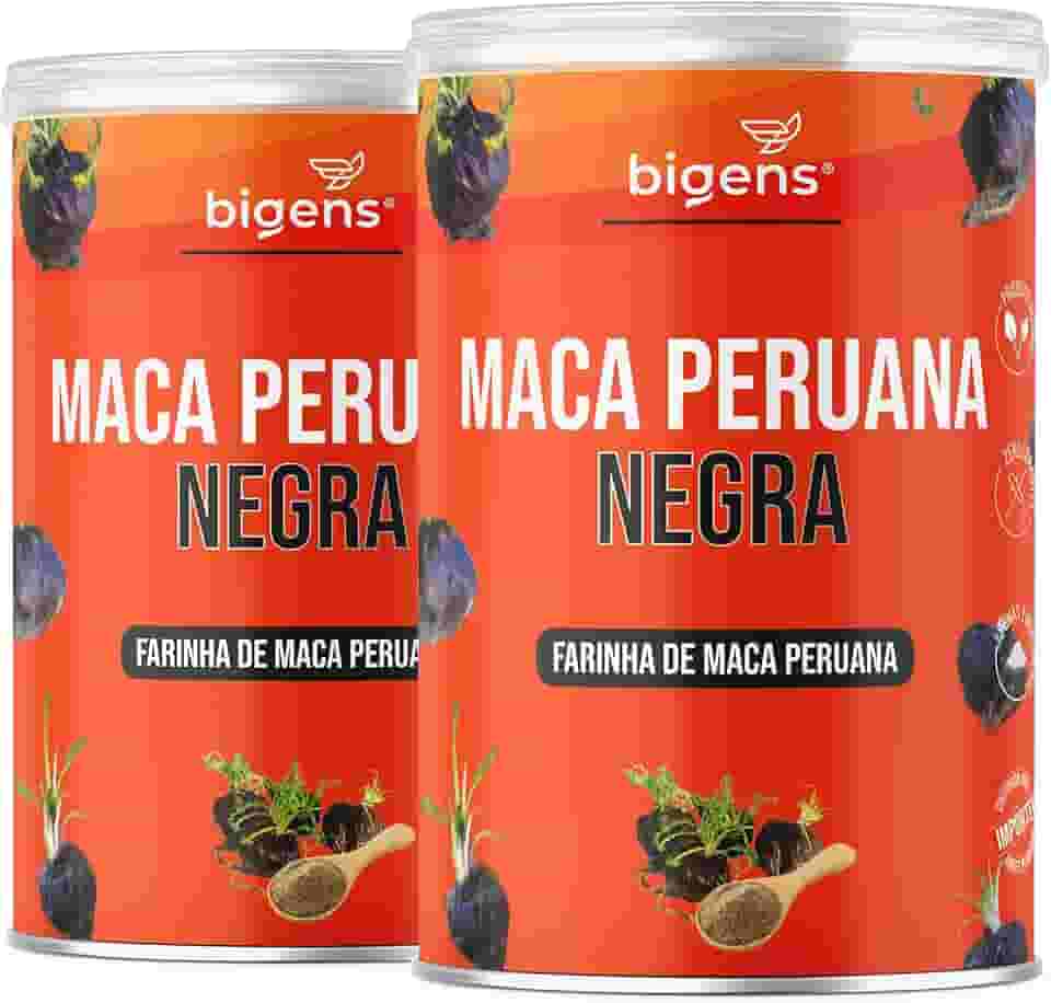 Maca Peruana Negra em pó 5g por porção, 150g, Biogens (Kit 2)