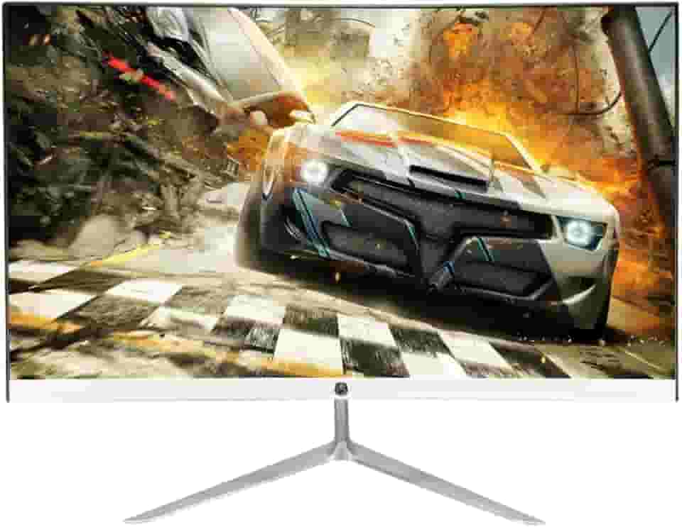 MONITOR LED CURVO 23.8 FULL HD BRANCO 100HZ FRAMELESS COM ÁUDIO BRAZILPC