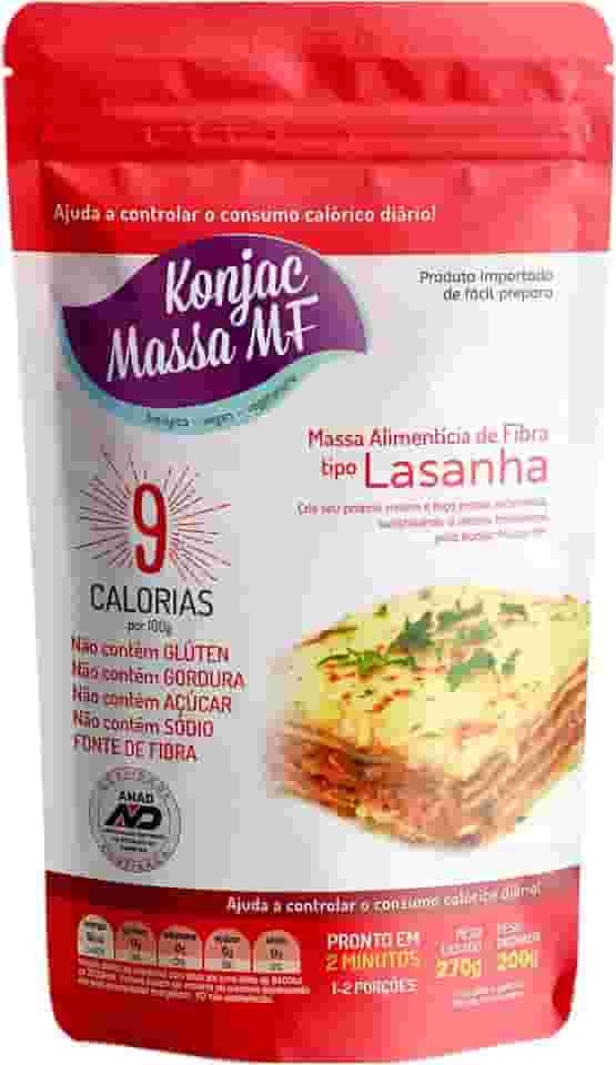 Konjac Massa MF Lasanha Zero Carboidrato Konjac Massa Mf 270G