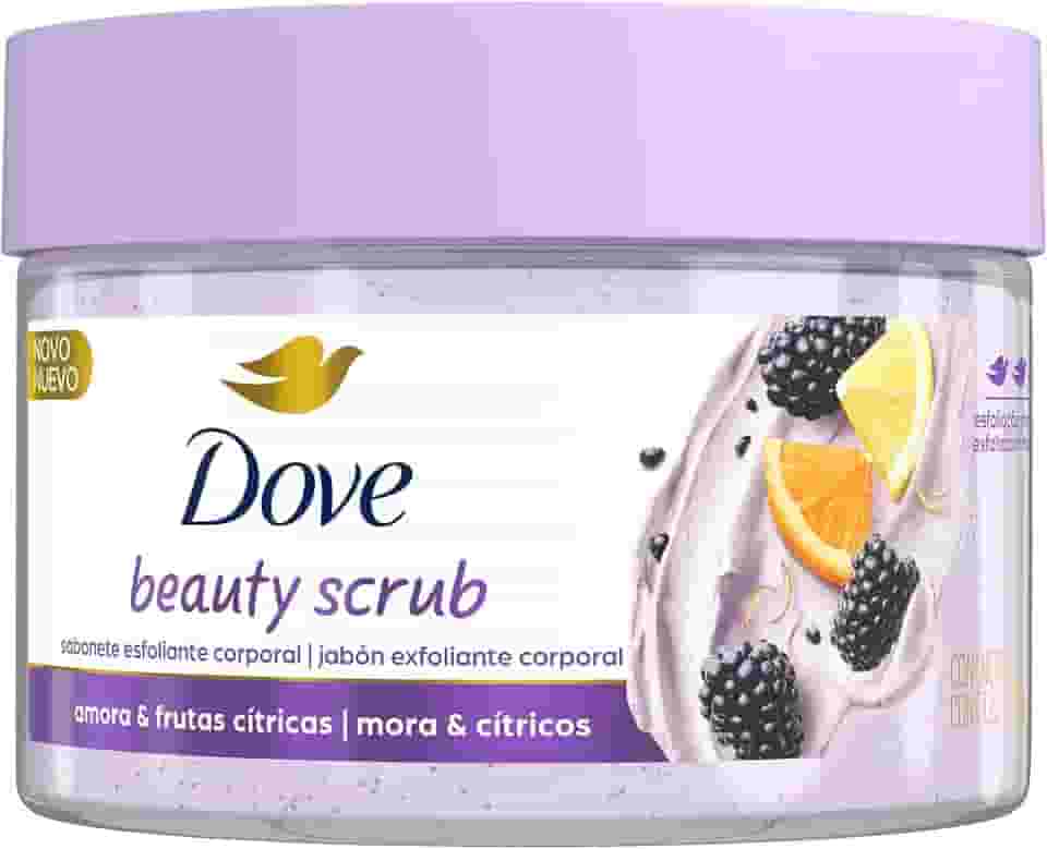 Dove Beauty Scrub Esfoliante Corporal de Amora e Frutas Cítricas 280g